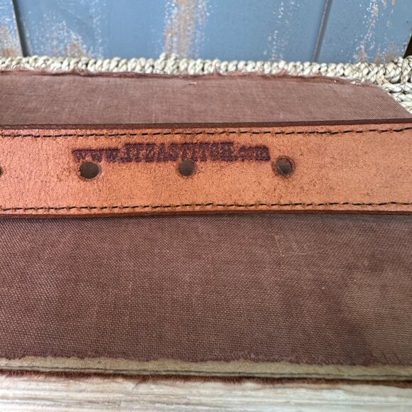 Itz A Stitch Hand-Stitched Needlepoint Belt Birds Of Florida's Beaches Sz 38 - Picture 11 of 14